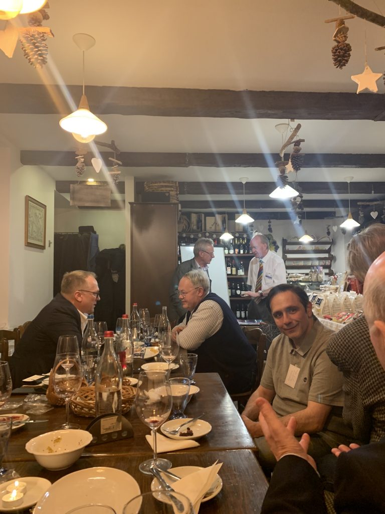 Gianluigi, the Owner, near right